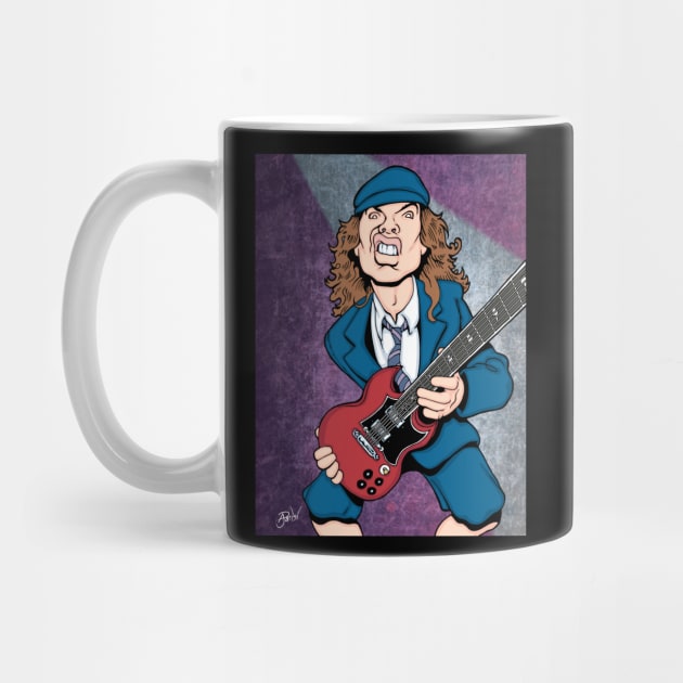 Angus Young by Parisi Studios